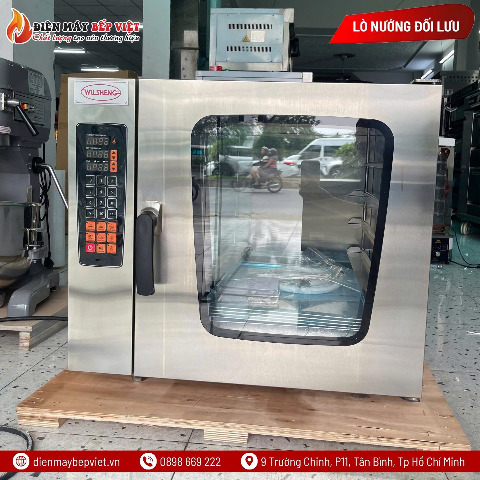 Lò Đối Lưu 5 Mâm Điện Wusheng WS-CK5A