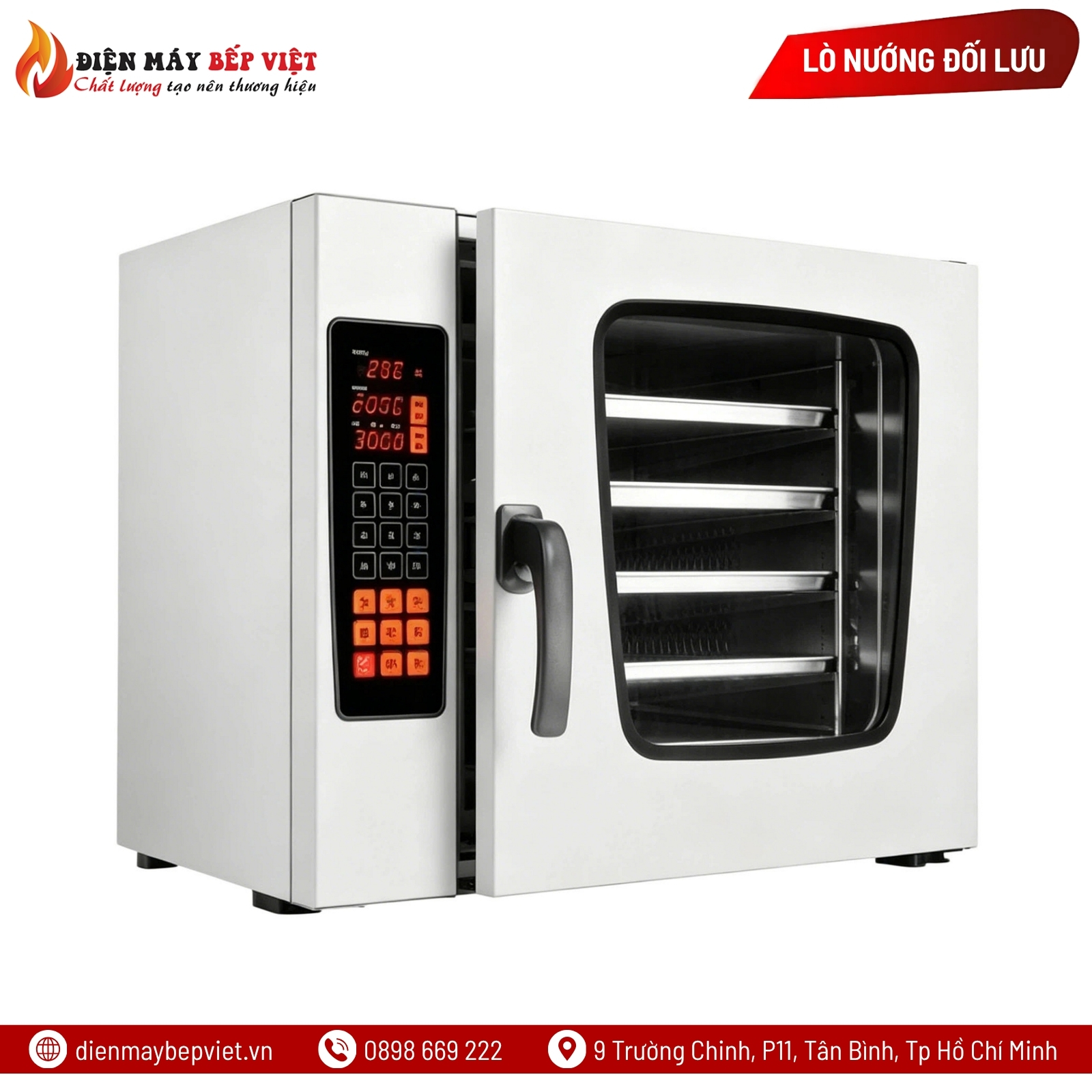 Lò Đối Lưu 5 Mâm Điện Wusheng WS-CK5A