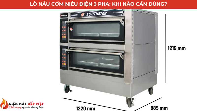 Lò Nấu Cơm Niêu Điện 3 Pha: Khi Nào Cần Dùng?