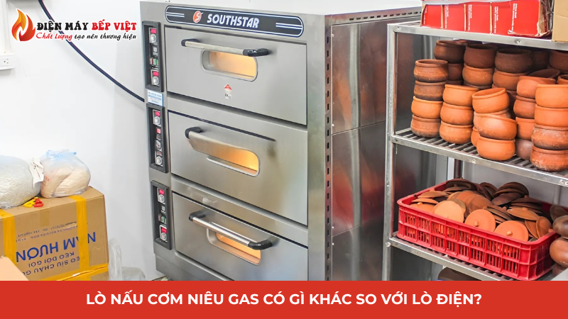 Lò Nấu Cơm Niêu Gas Có Gì Khác So Với Lò Điện?