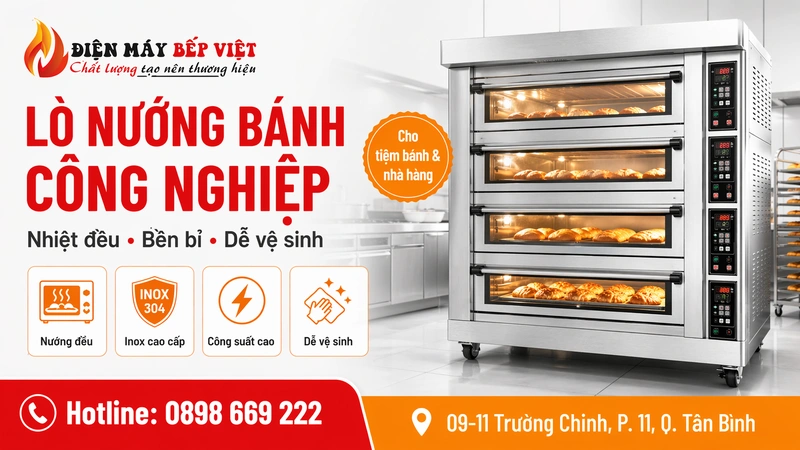 Lò nướng bánh công nghiệp