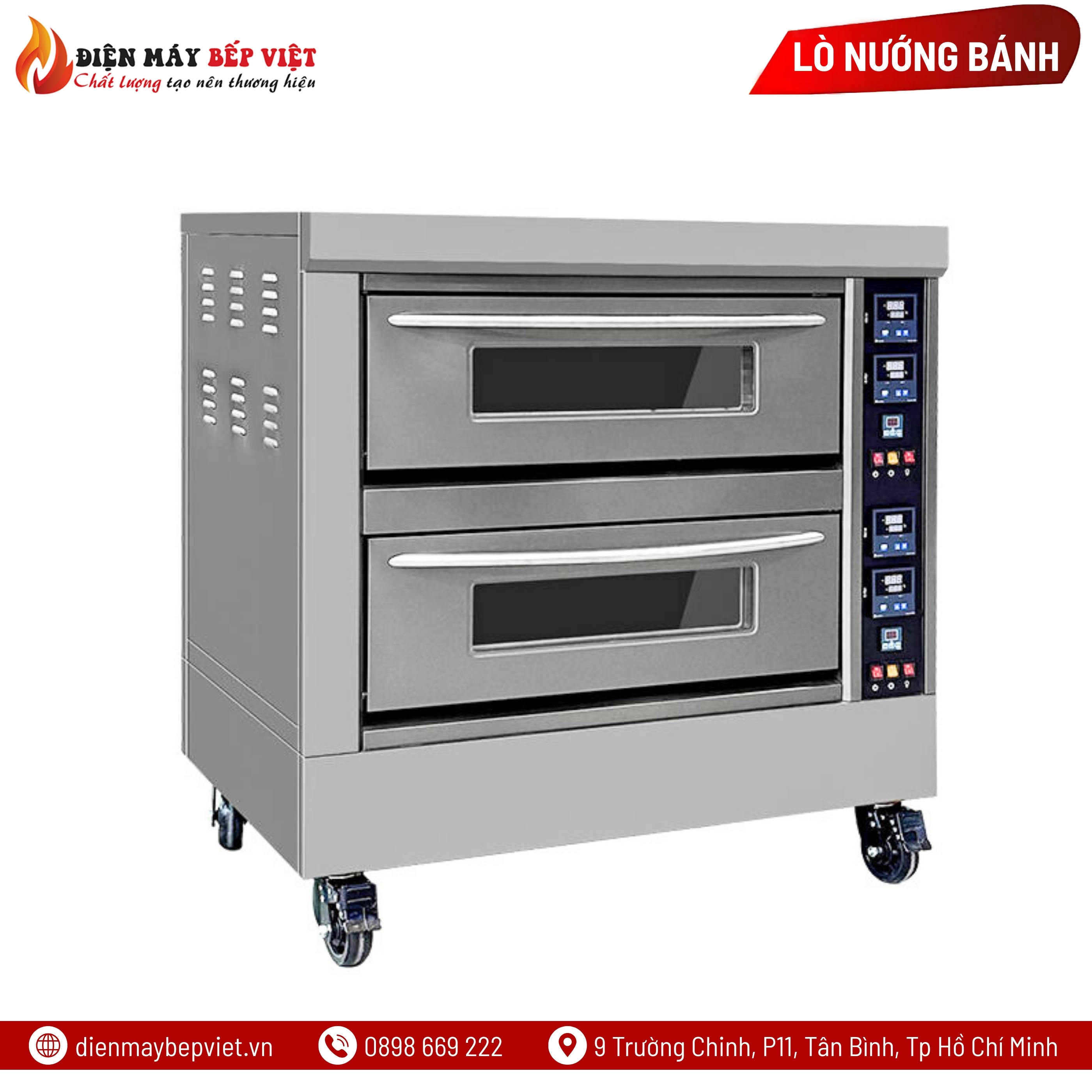 Lò Nướng Đa Năng 2 Tầng 4 Mâm Soven