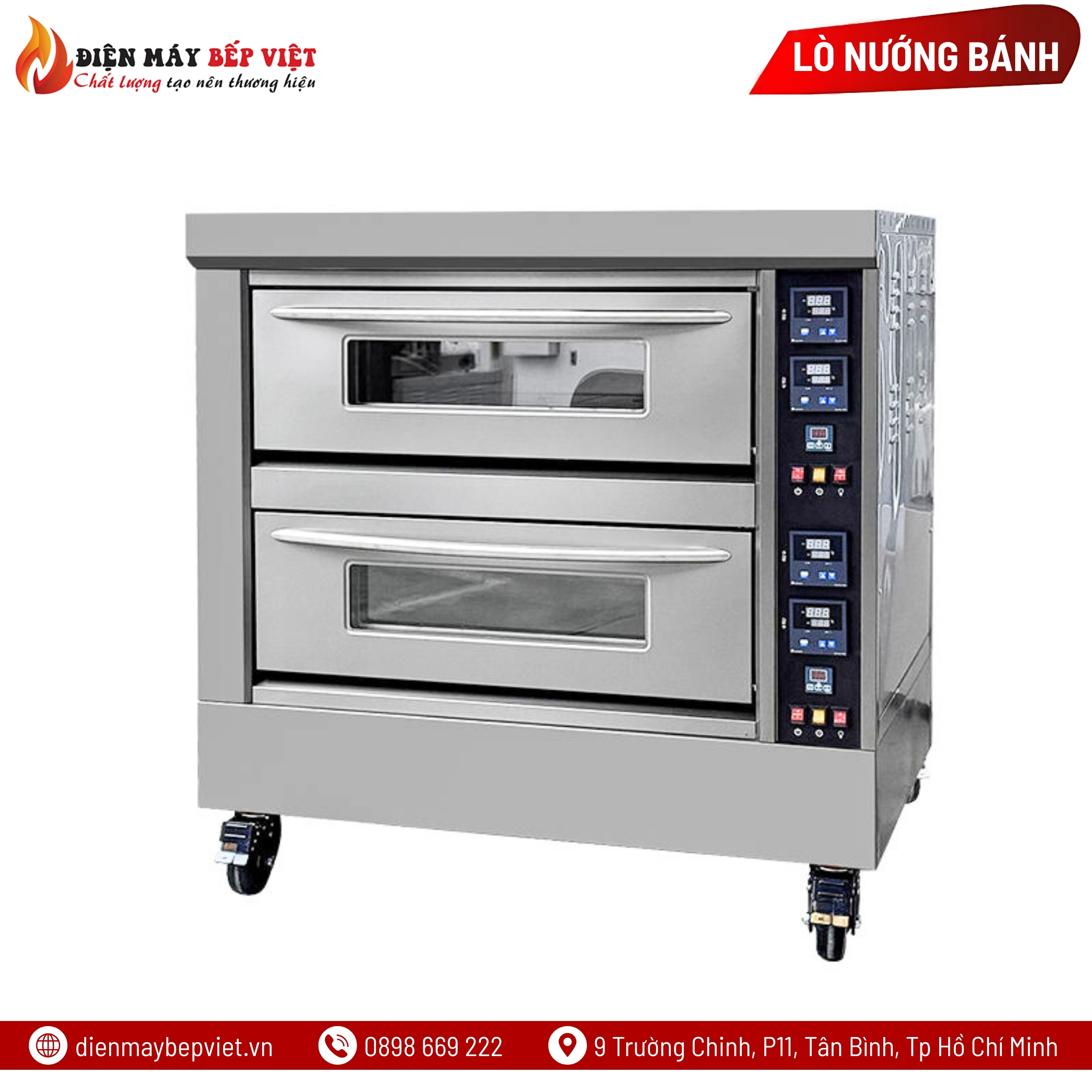 Lò Nướng Đa Năng 2 Tầng 4 Mâm Soven