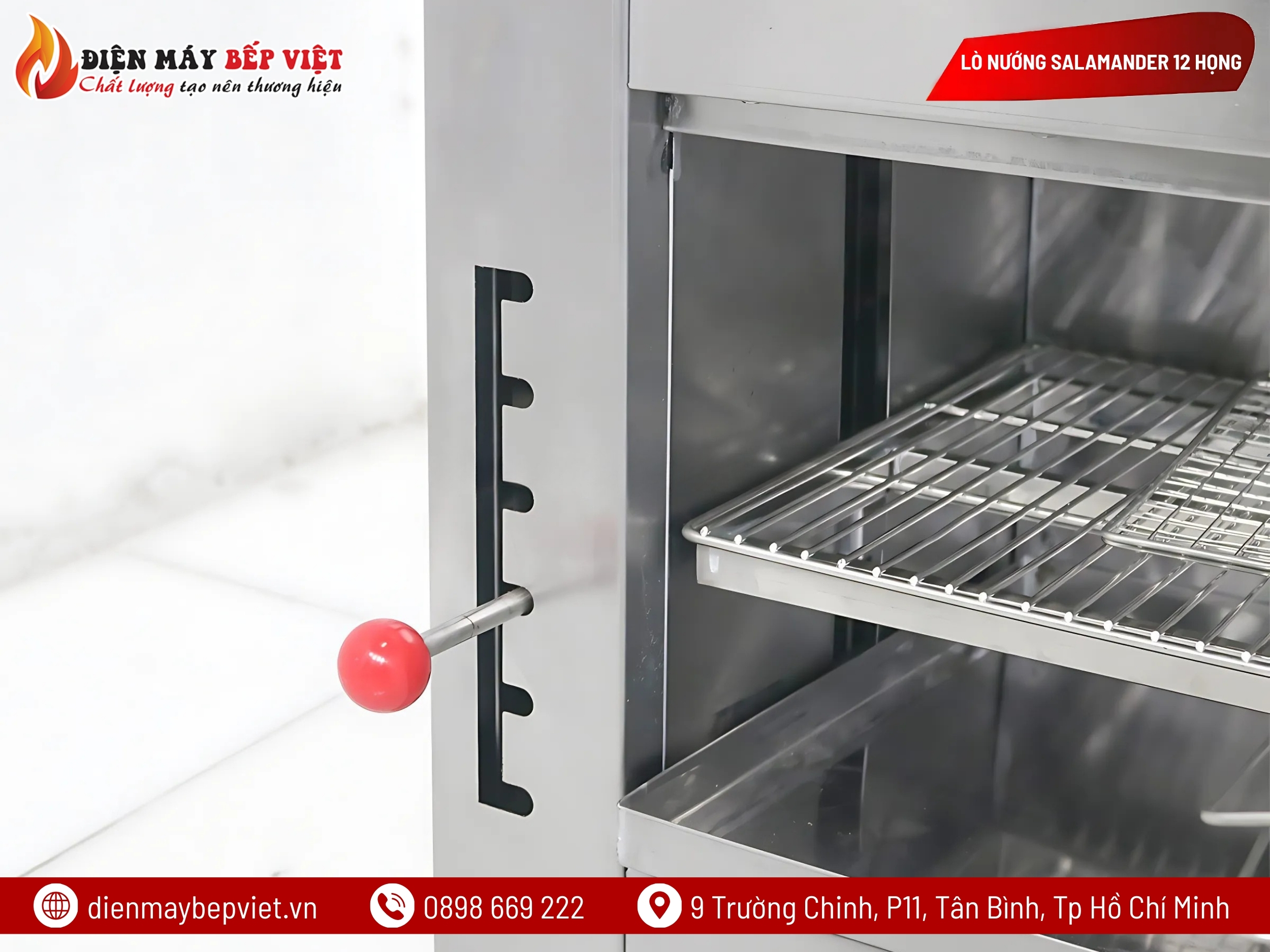 Lò Nướng Salamander 12 Họng Gas
