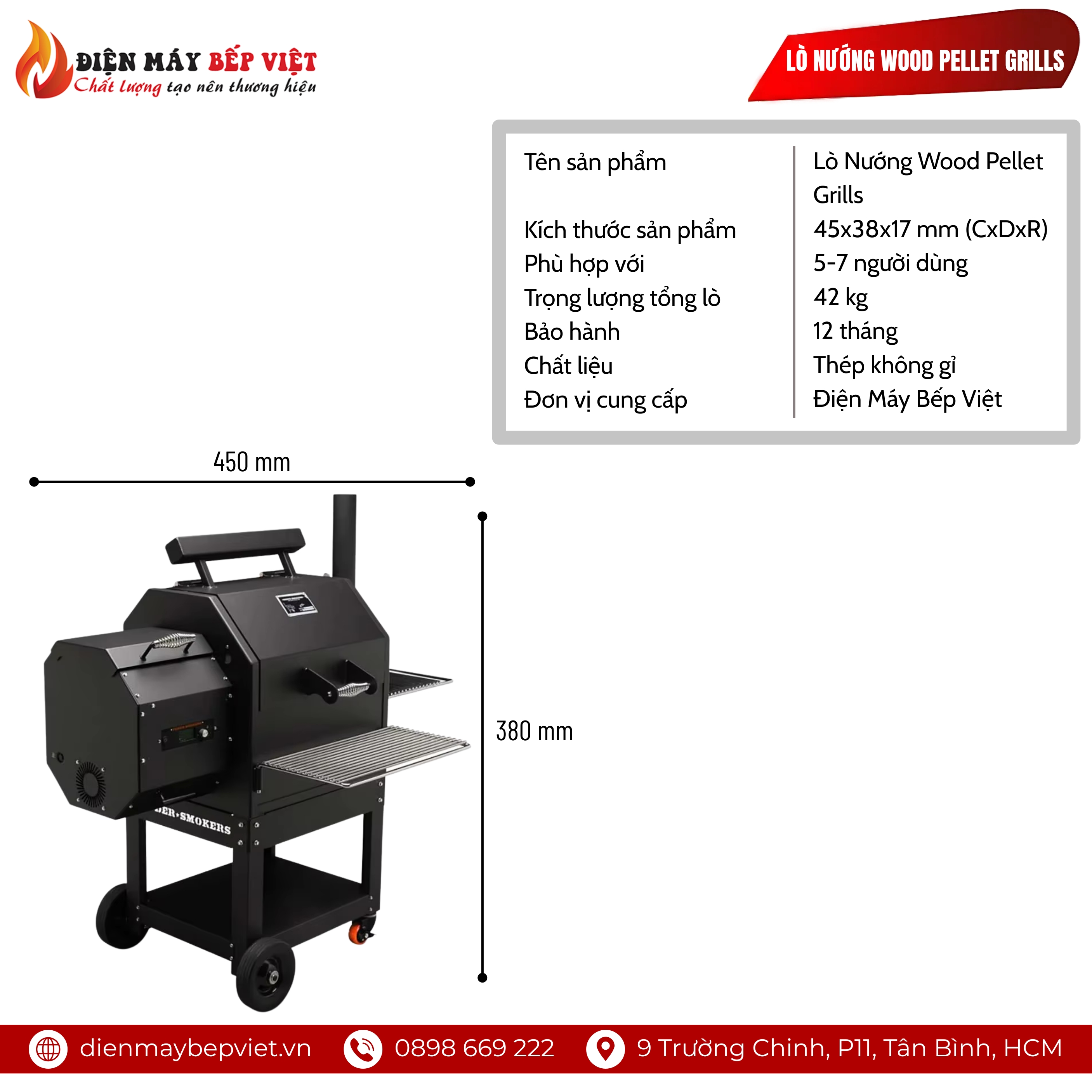 Lò Nướng Wood Pellet Grills