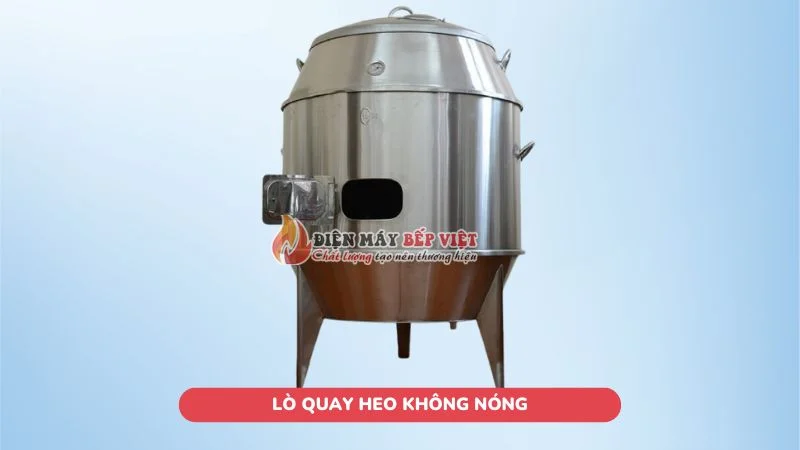 Lò quay không nóng là một trong những lỗi thường gặp ở lò quay heo 