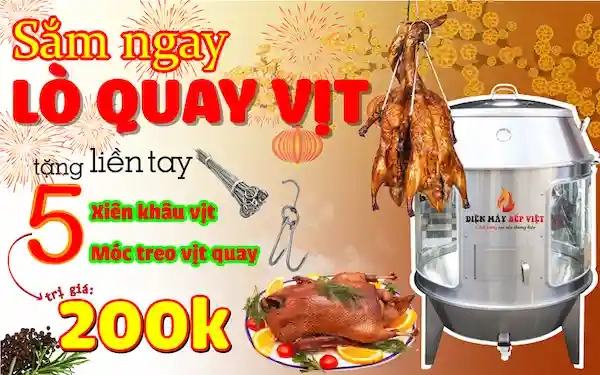 lò quay lu Bắc Kinh giá tốt