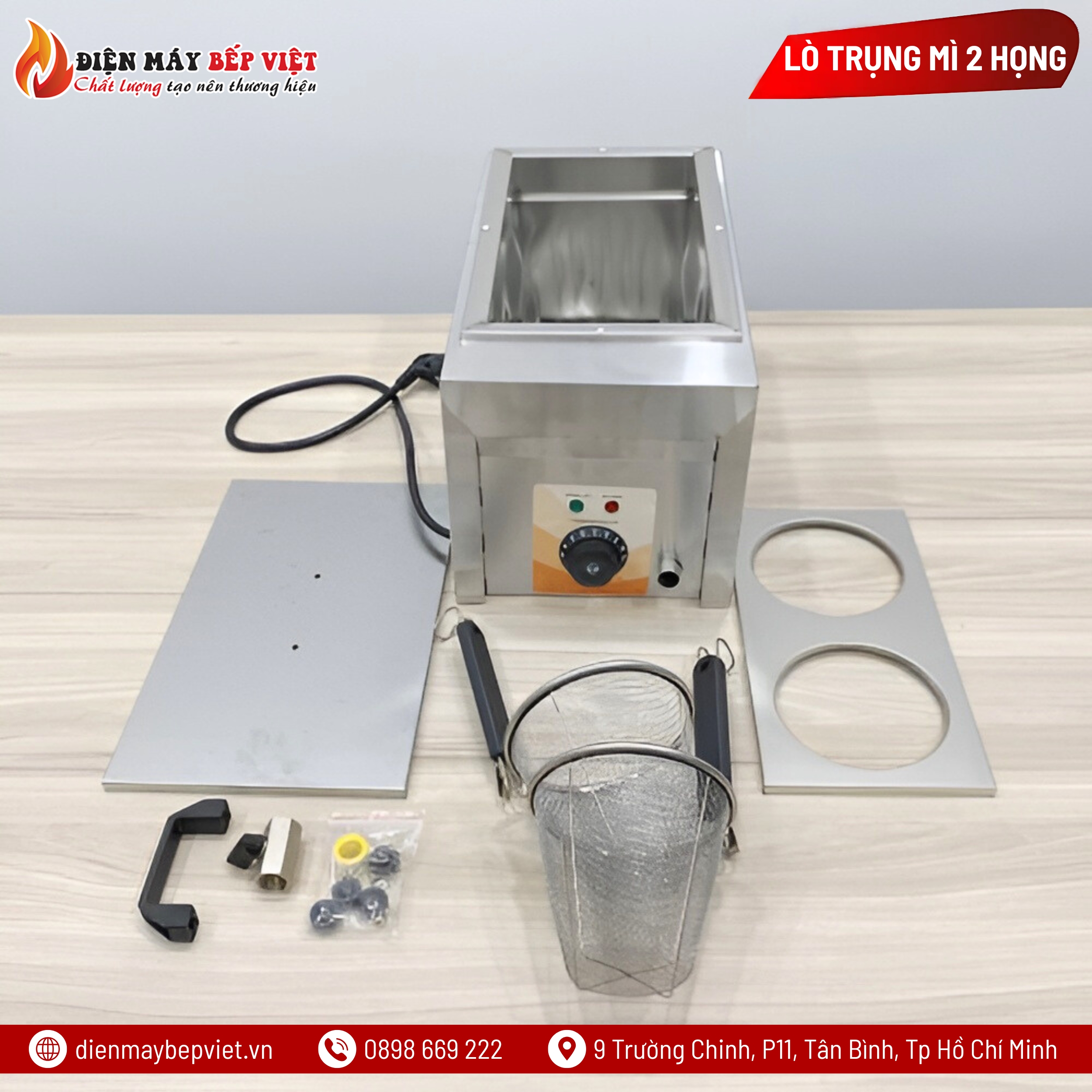 Lò Trụng Mì 2 Họng EPC-2H