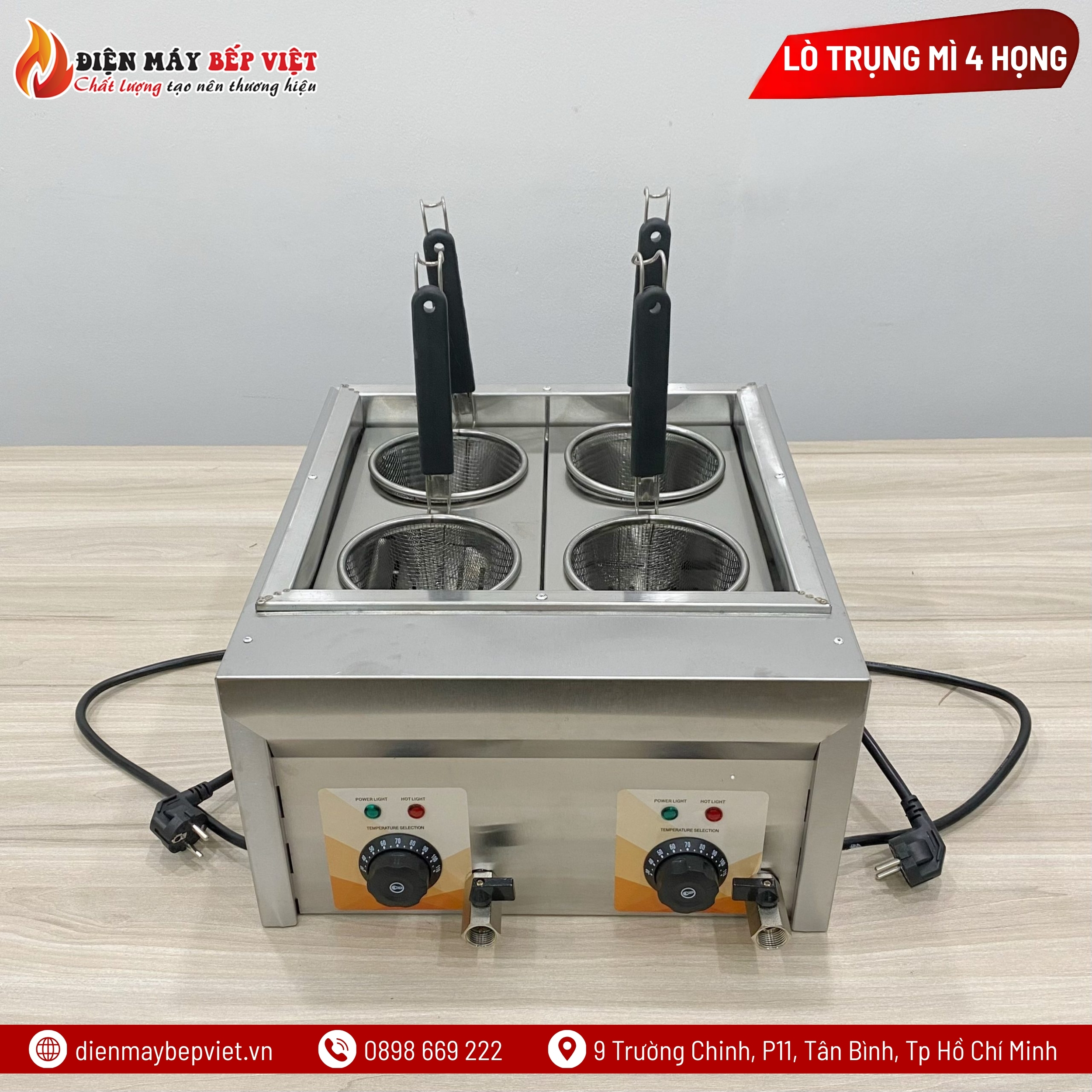 Lò Trụng Mì 4 Họng EPC-4H