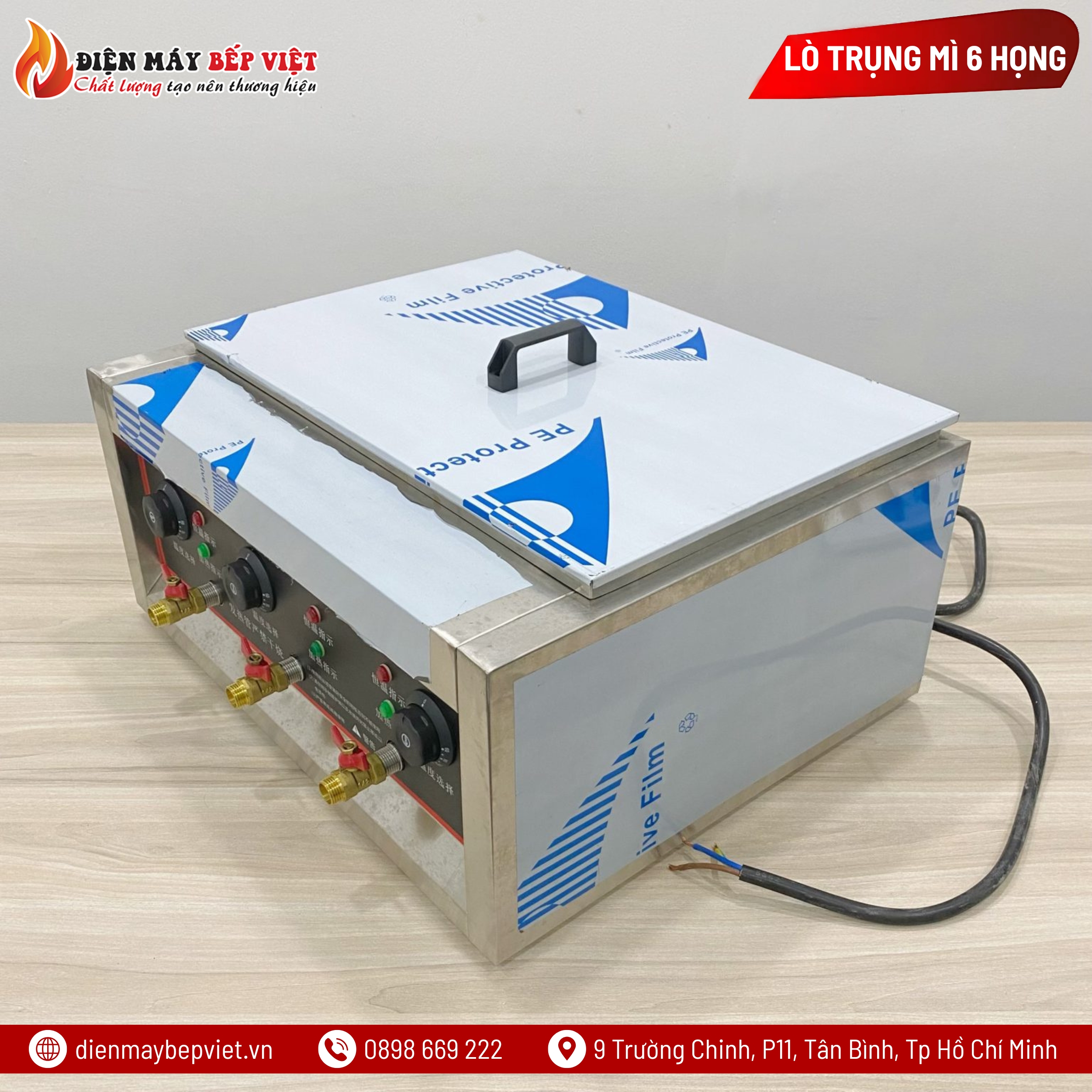 Lò Trụng Mì 6 Họng EPC-6H