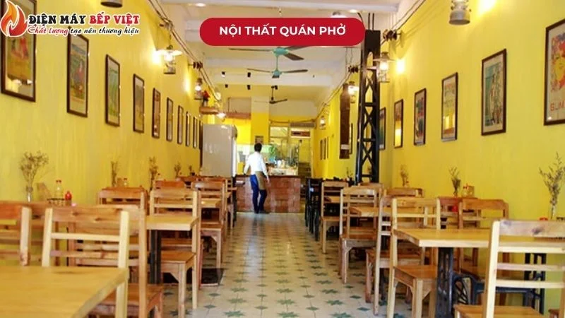 Lựa chọn nội thất quán phở phù hợp 