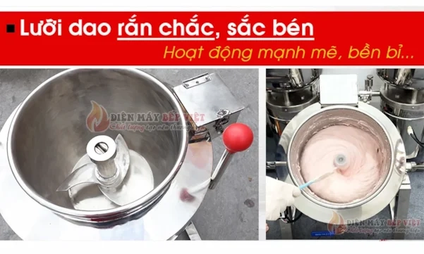 Lưỡi dao mạnh mẽ, sắc bén