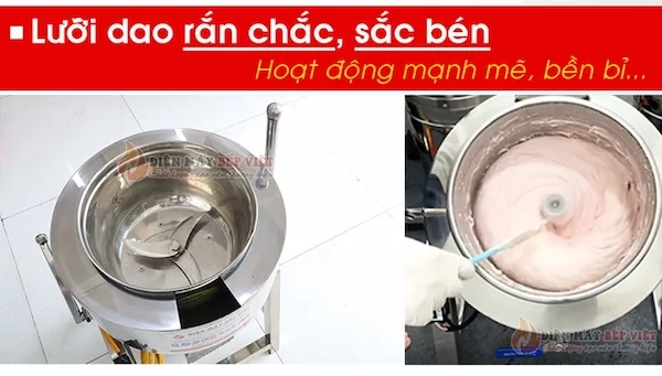 lưỡi dao máy xay giò chả 3kg rắn chắc, sắc bén