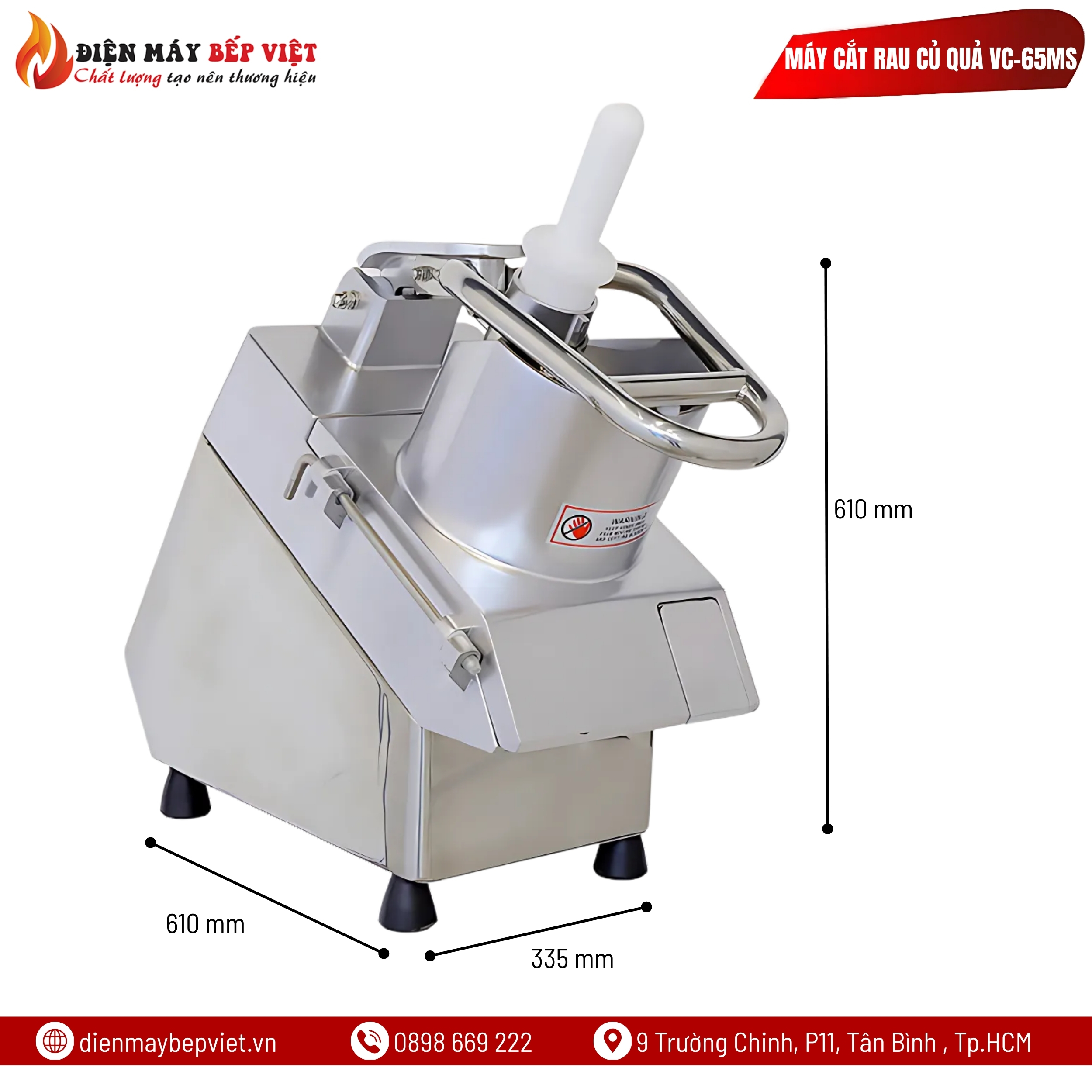 Máy Cắt Rau Củ Quả VC-65MS