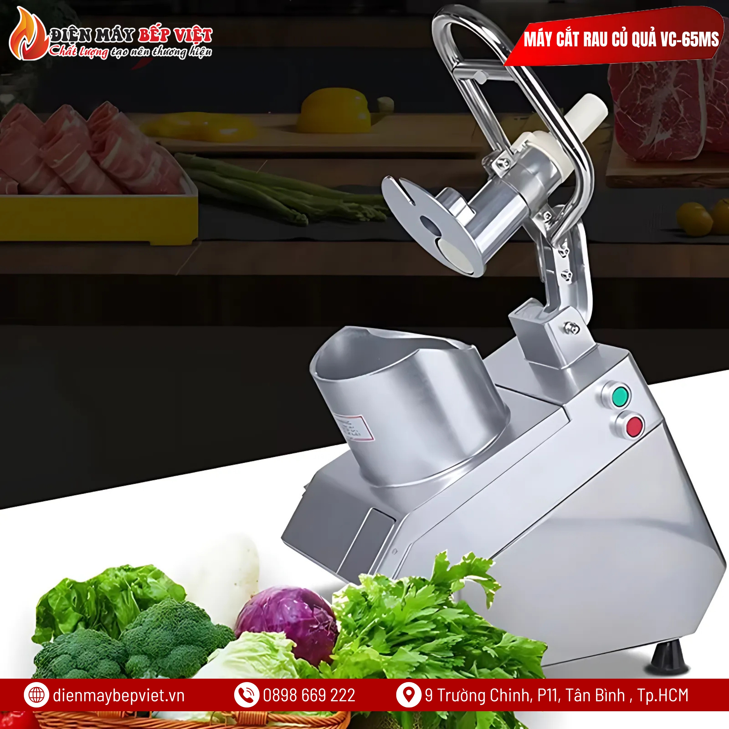 Máy Cắt Rau Củ Quả VC-65MS