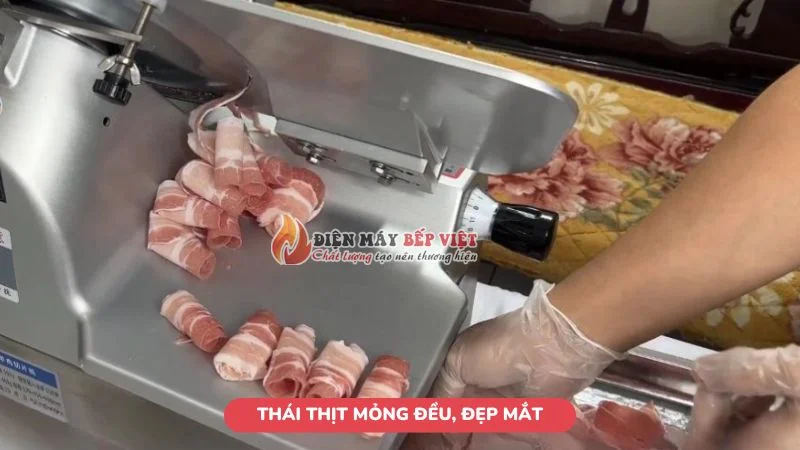 Máy cắt thịt thái thịt mỏng đều