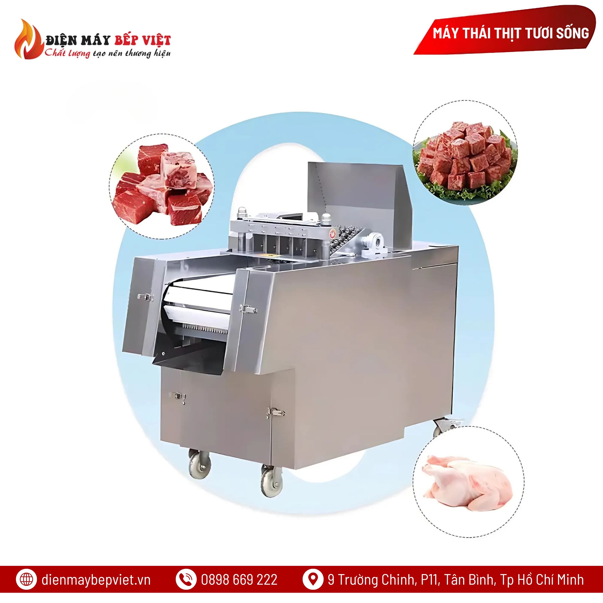 Máy Chặt Gà Công Nghiệp DK300
