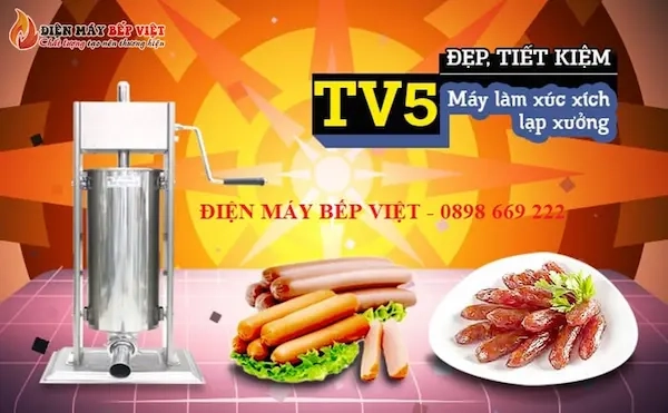 Máy Chế Biến Xúc Xích