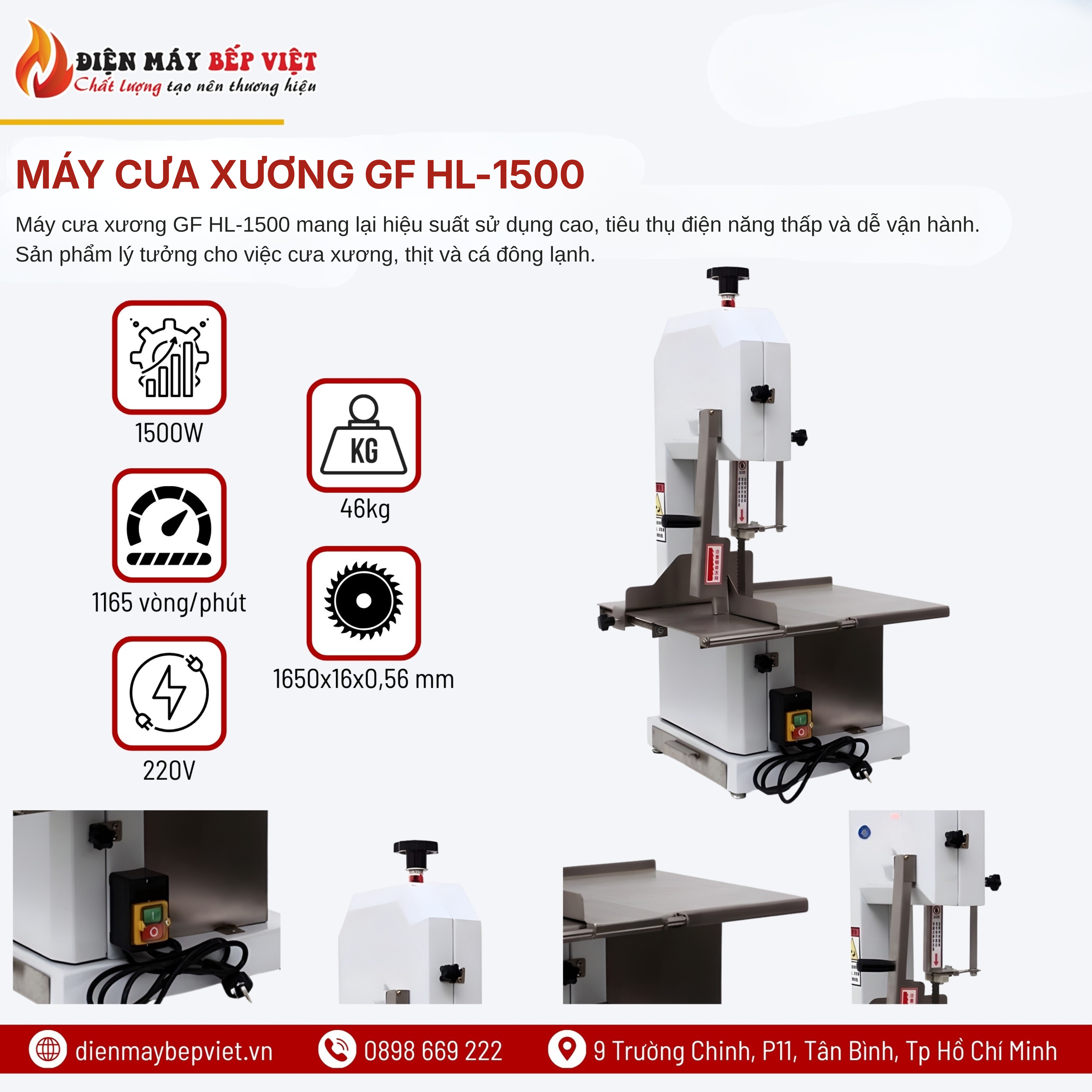 Máy Cưa Xương GF HL-1500