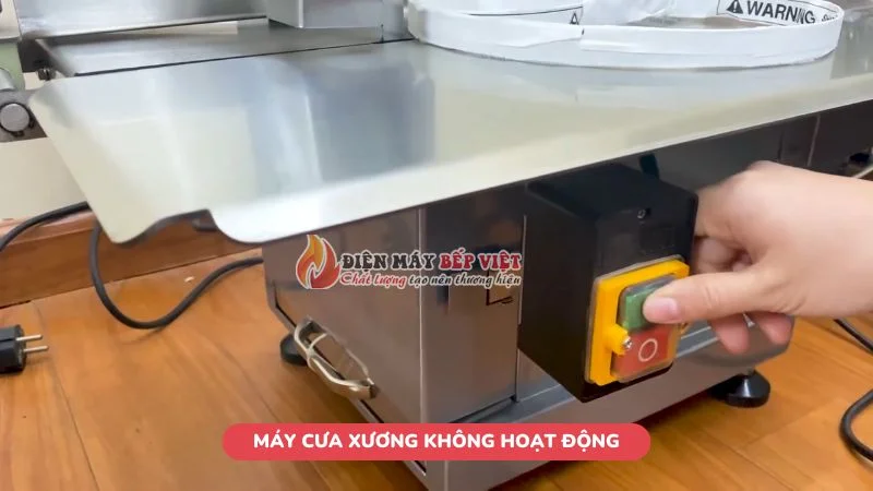 Máy cưa xương không hoạt động