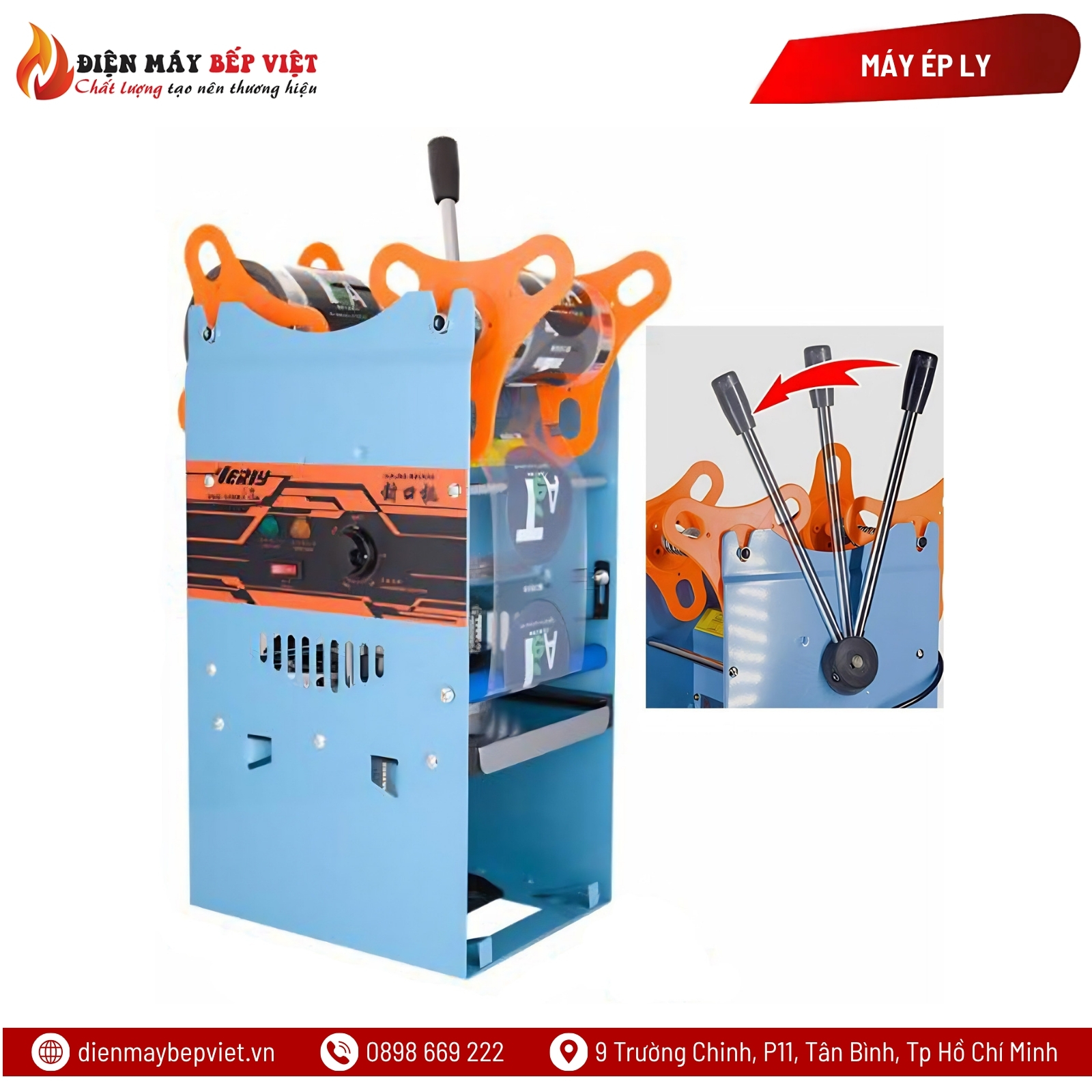 Máy Ép Ly Nhựa ETON-D8
