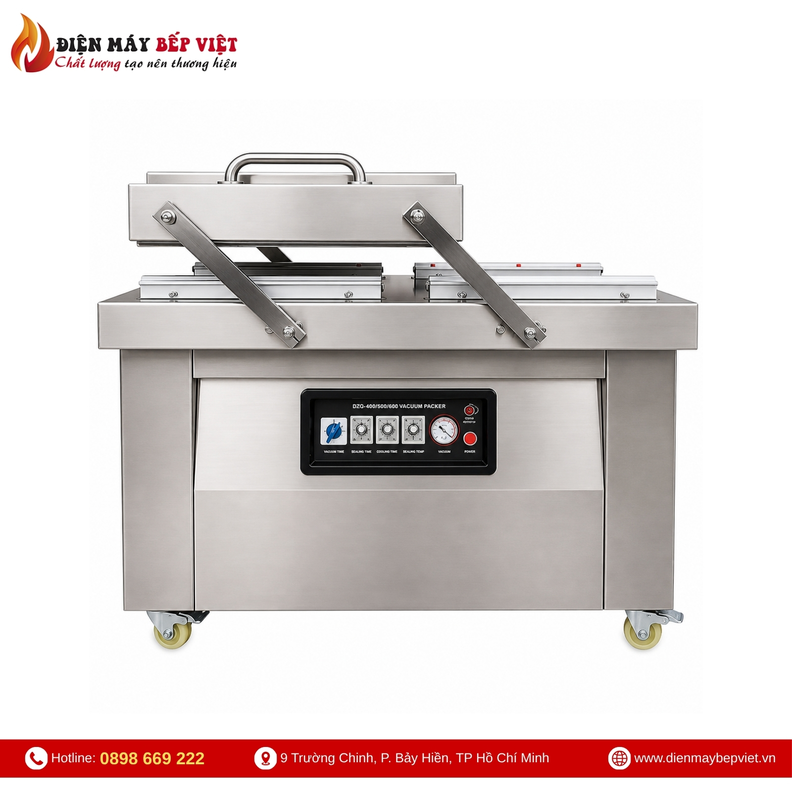 Máy Hút Chân Không MIKOSHI DZQ500×2 Pro Max