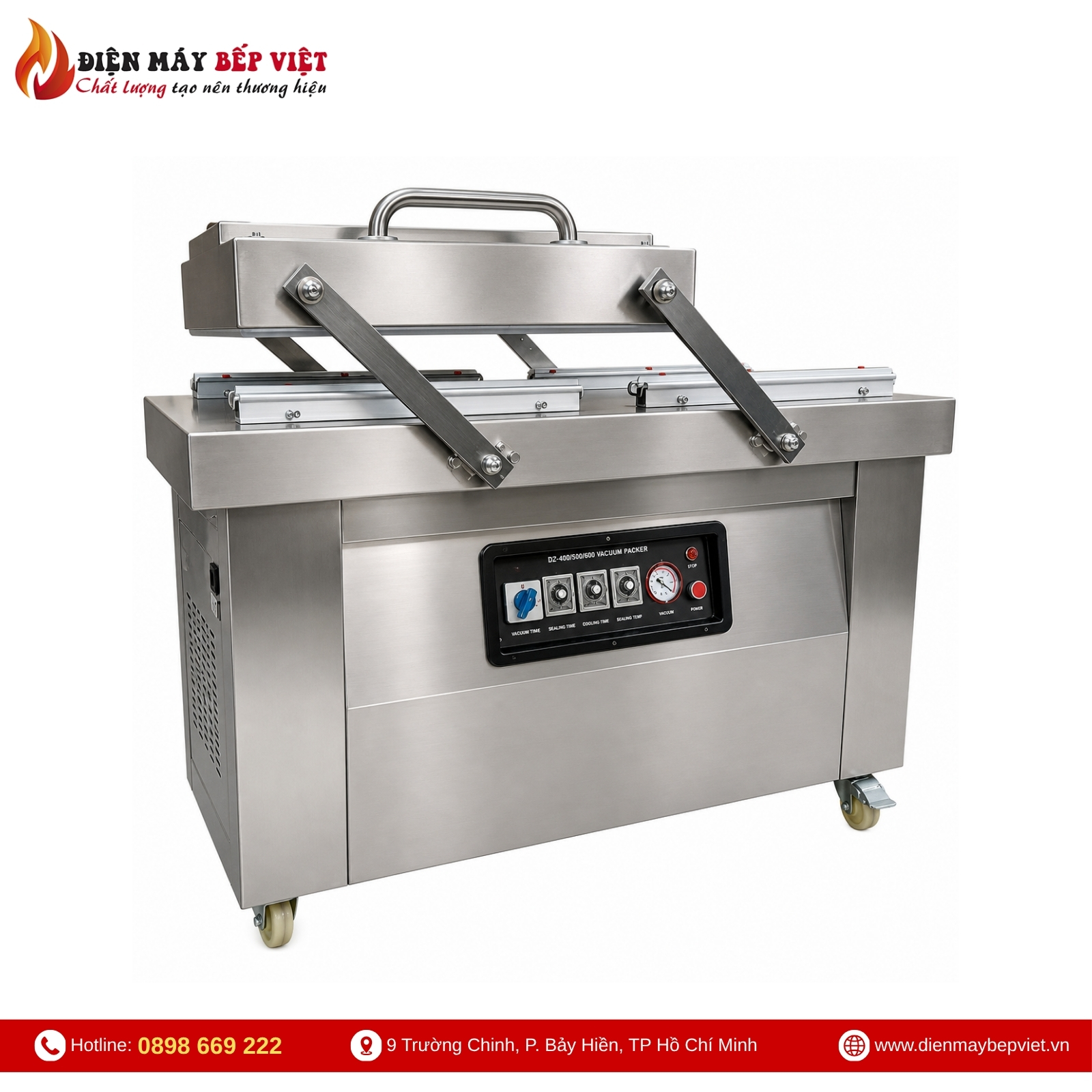Máy Hút Chân Không MIKOSHI DZQ500×2 Pro Max