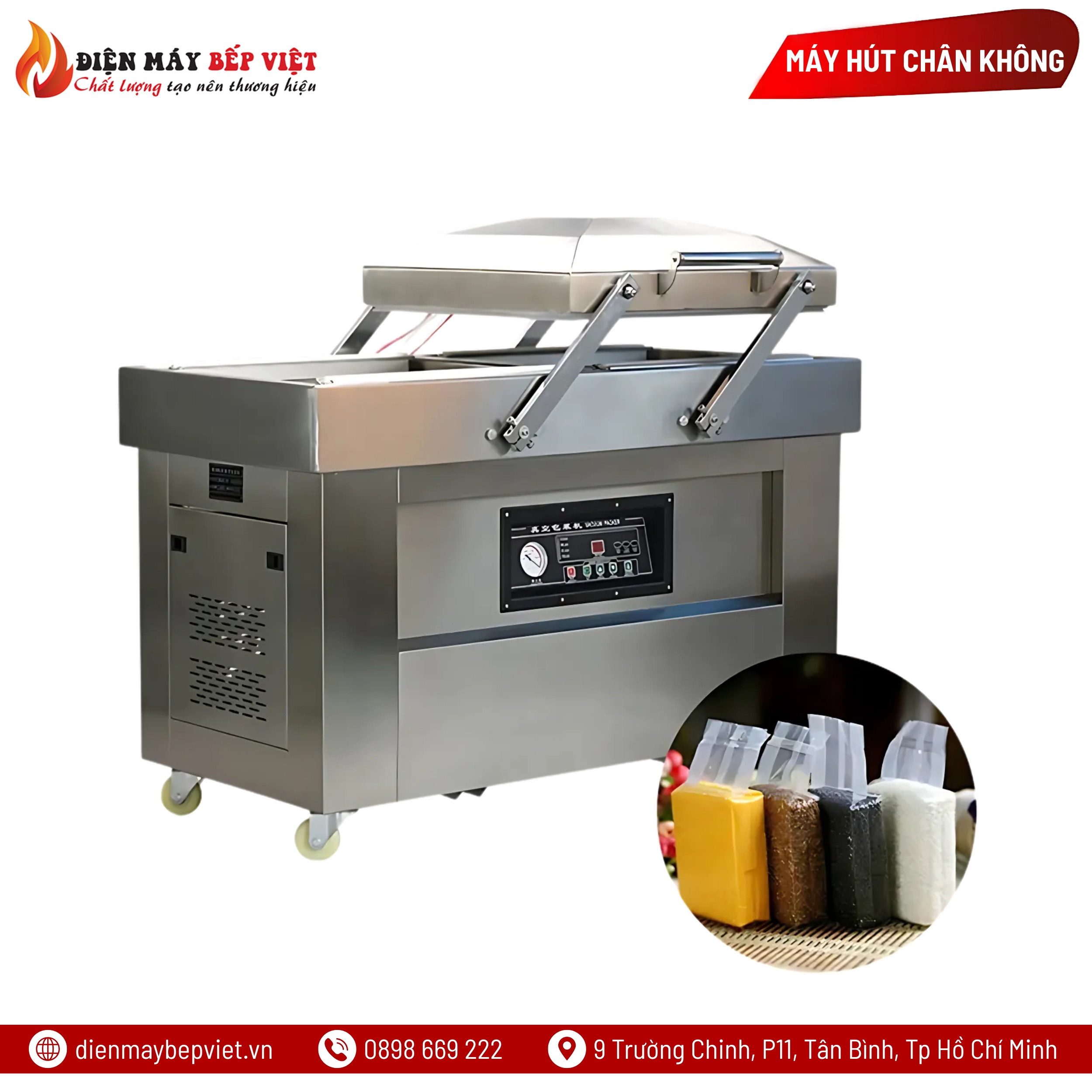 Máy Hút Chân Không MIKOSHI DZQ600*2 Pro Max