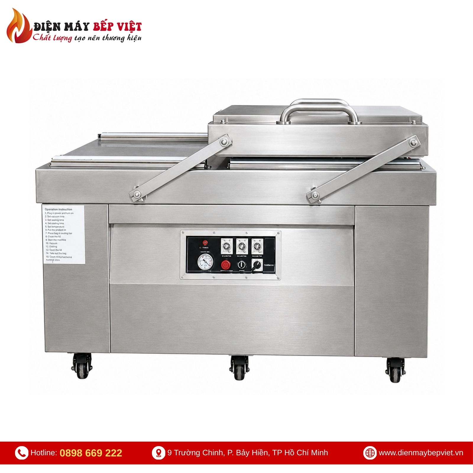 Máy Hút Chân Không MIKOSHI DZQ700x2 Pro Max New