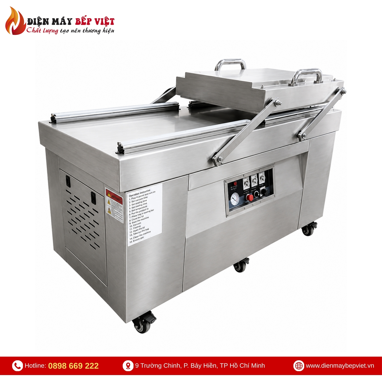Máy Hút Chân Không MIKOSHI DZQ700x2 Pro Max New