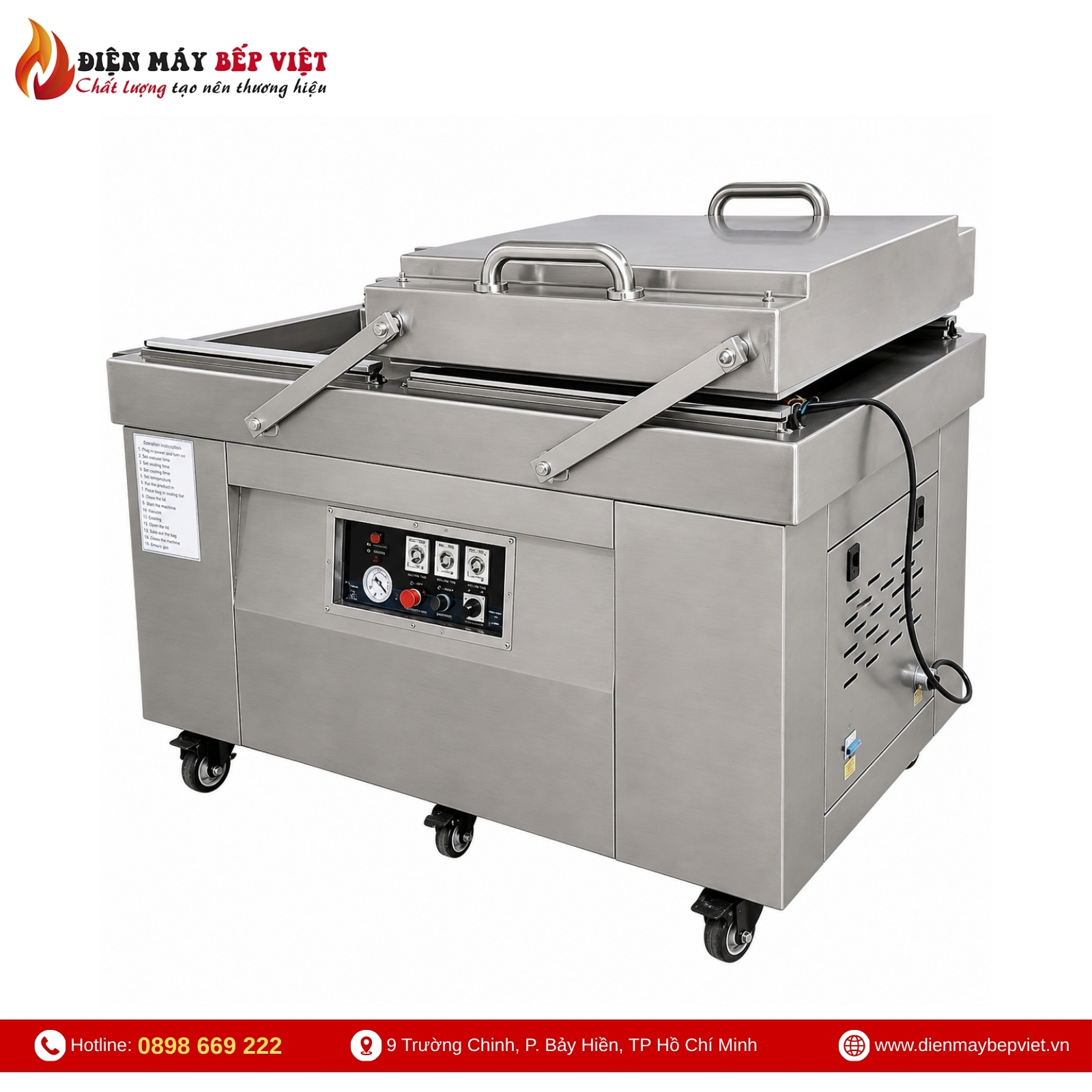 Máy Hút Chân Không MIKOSHI DZQ700x2 Pro Max New