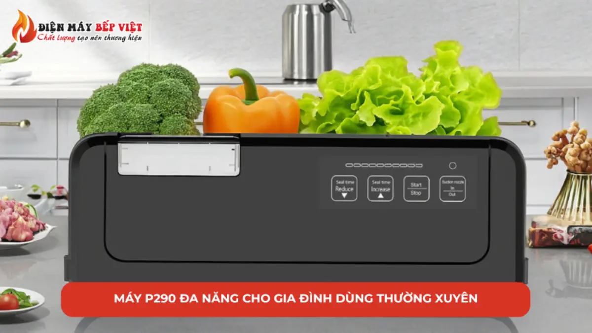 Thiết bị ép chân không P290 đa năng cho gia đình dùng thường xuyên