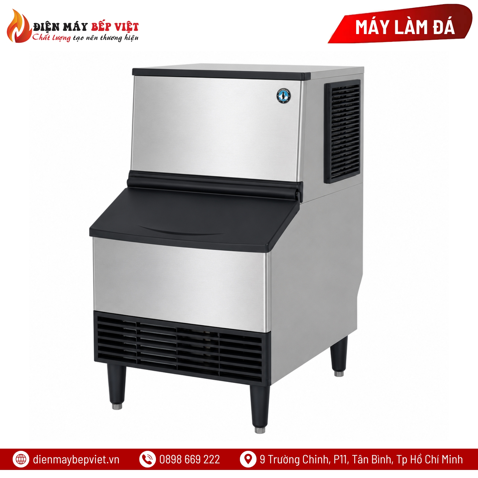 Máy Làm Đá Bán Nguyệt Hoshizaki KM-115B 100Kg/Ngày