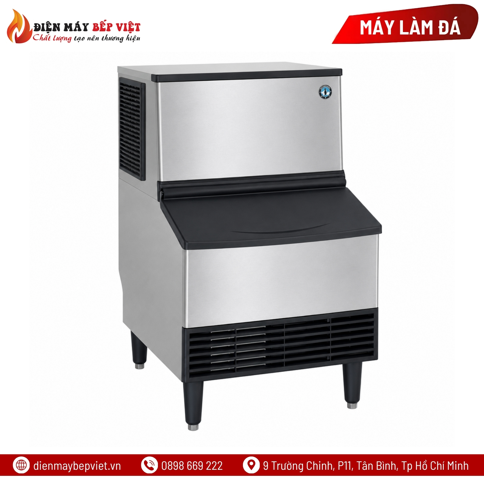 Máy Làm Đá Bán Nguyệt Hoshizaki KM-115B 100Kg/Ngày