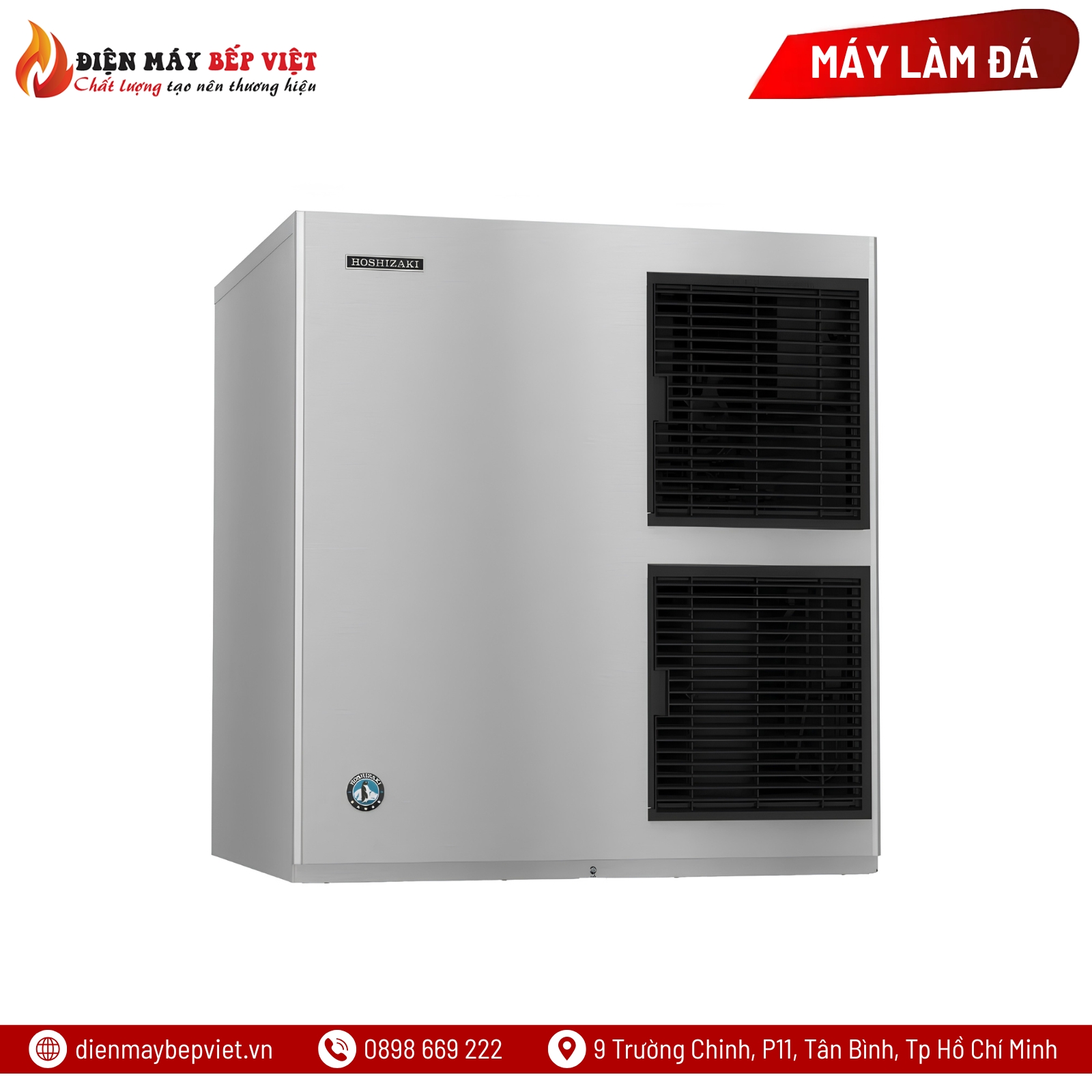 Máy Làm Đá Bán Nguyệt Hoshizaki KM-470AJ 495Kg/Ngày