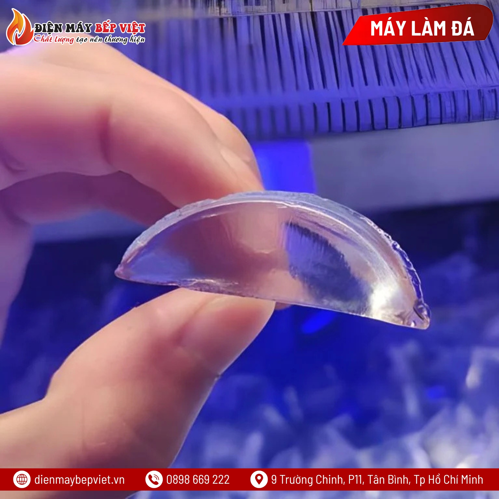 Máy Làm Đá Bán Nguyệt Hoshizaki KM-470AJ 495Kg/Ngày
