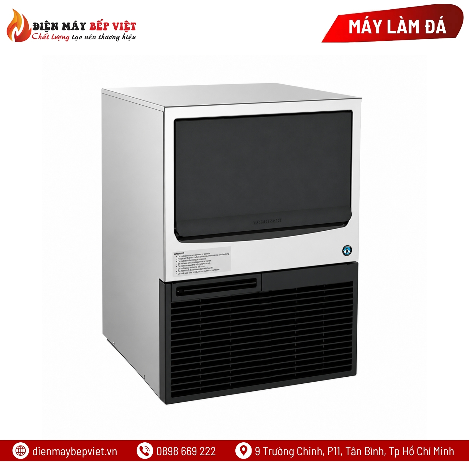 Máy Làm Đá Bán Nguyệt Hoshizaki KM-55B 54Kg/Ngày