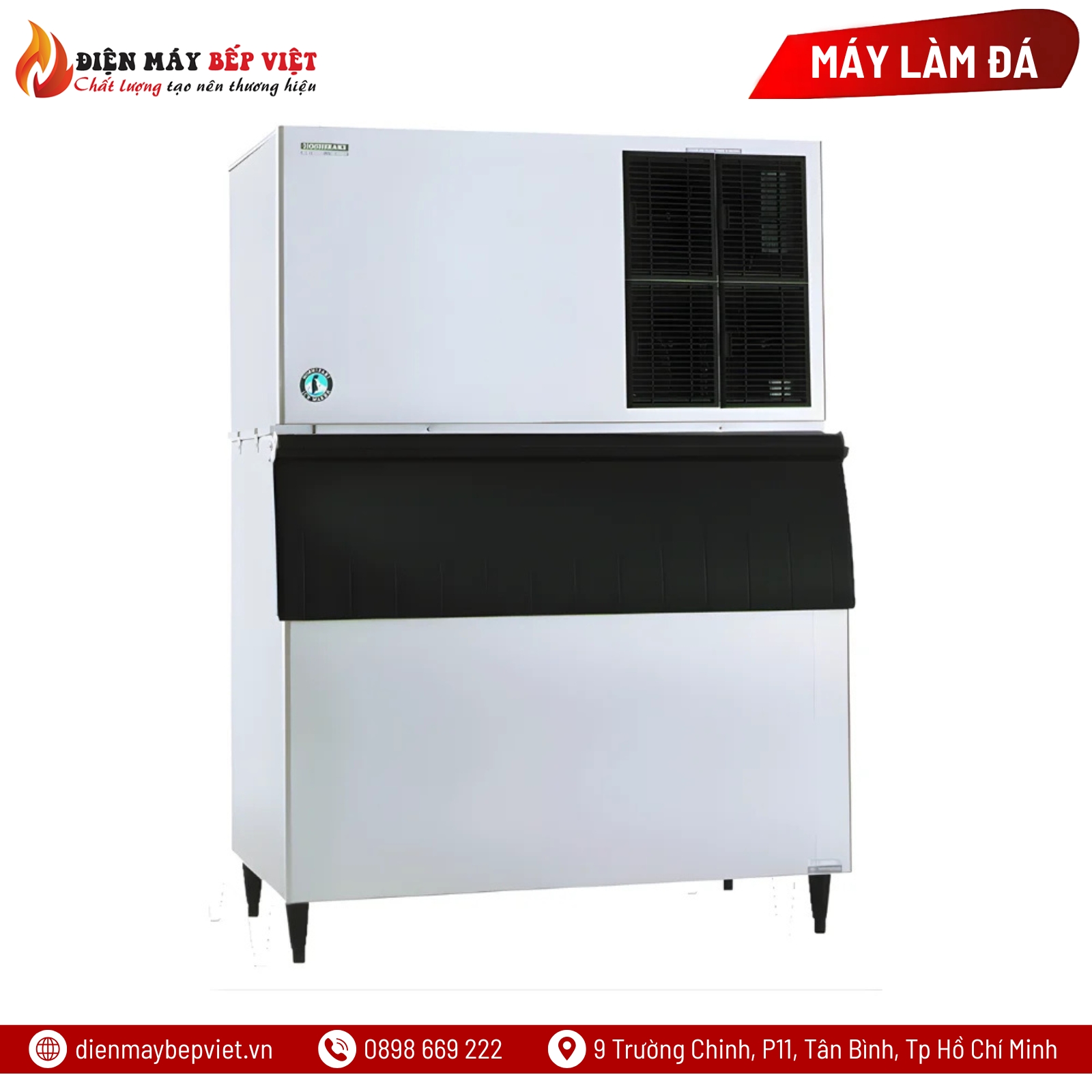 Máy Làm Đá Bán Nguyệt Hoshizaki KM-590DJ 630Kg/Ngày