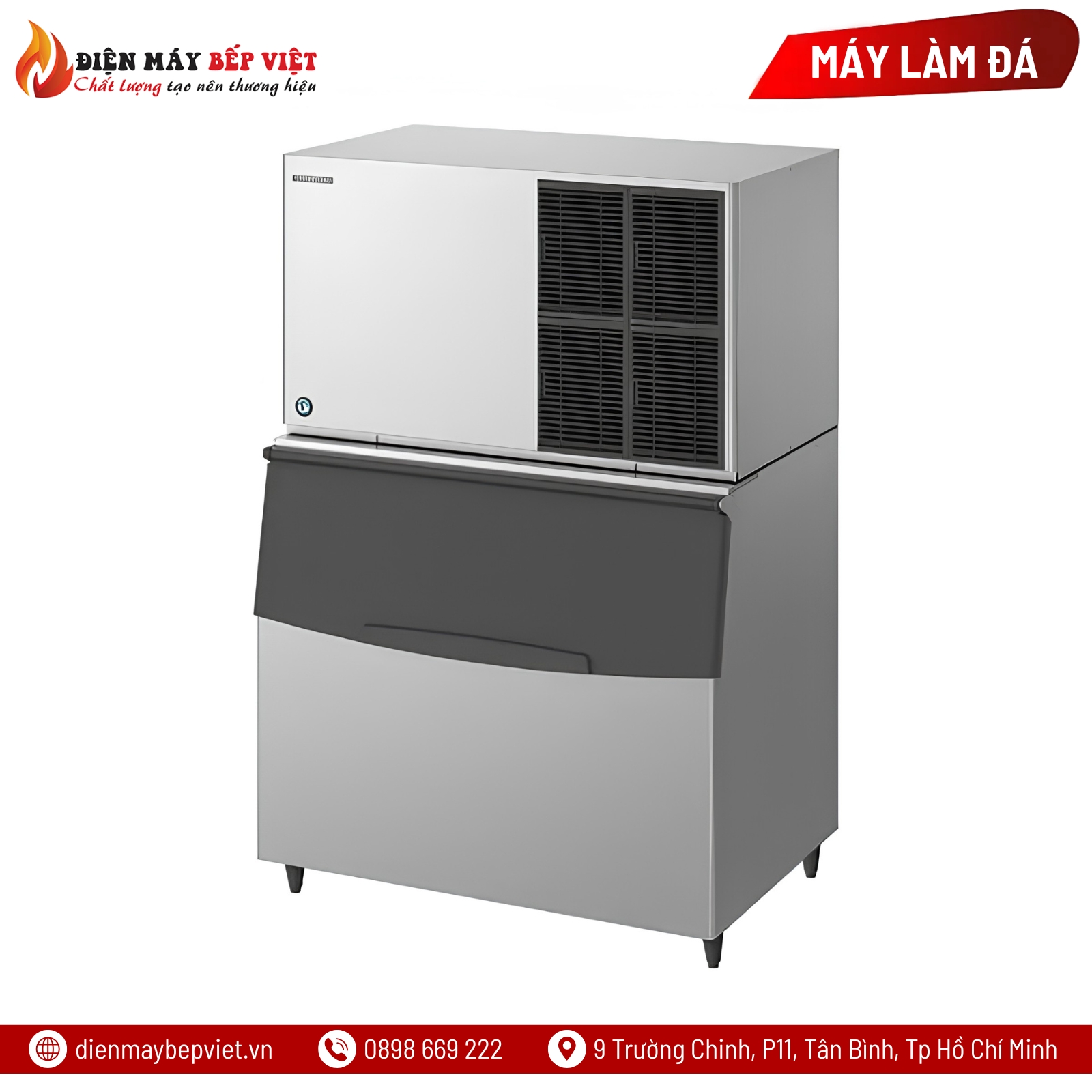 Máy Làm Đá Bán Nguyệt Hoshizaki KM-590DJ 630Kg/Ngày