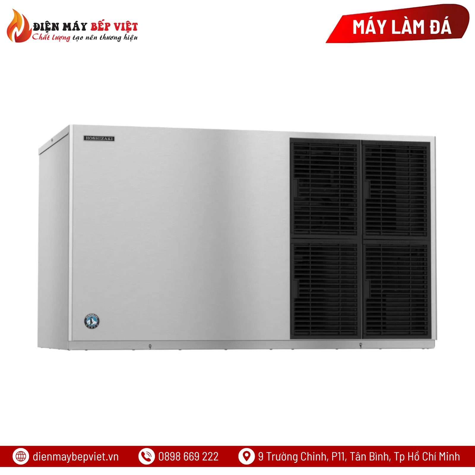 Máy Làm Đá Bán Nguyệt Hoshizaki KM-590DJ 630Kg/Ngày