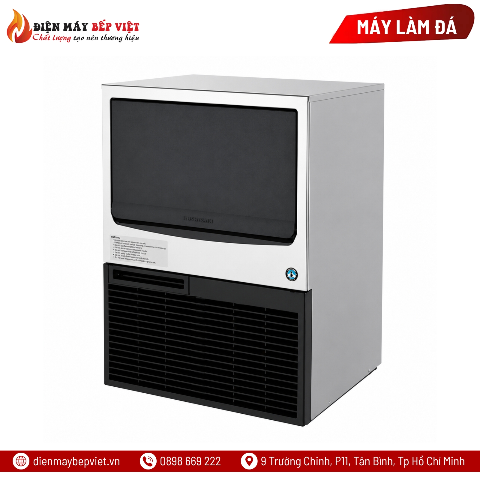 Máy Làm Đá Bán Nguyệt Hoshizaki KM-80B 79Kg/Ngày