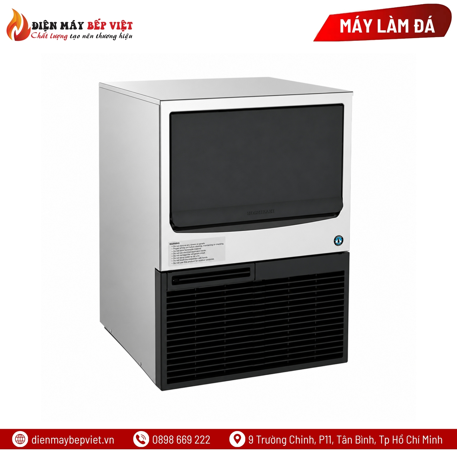 Máy Làm Đá Bán Nguyệt Hoshizaki KM-80B 79Kg/Ngày