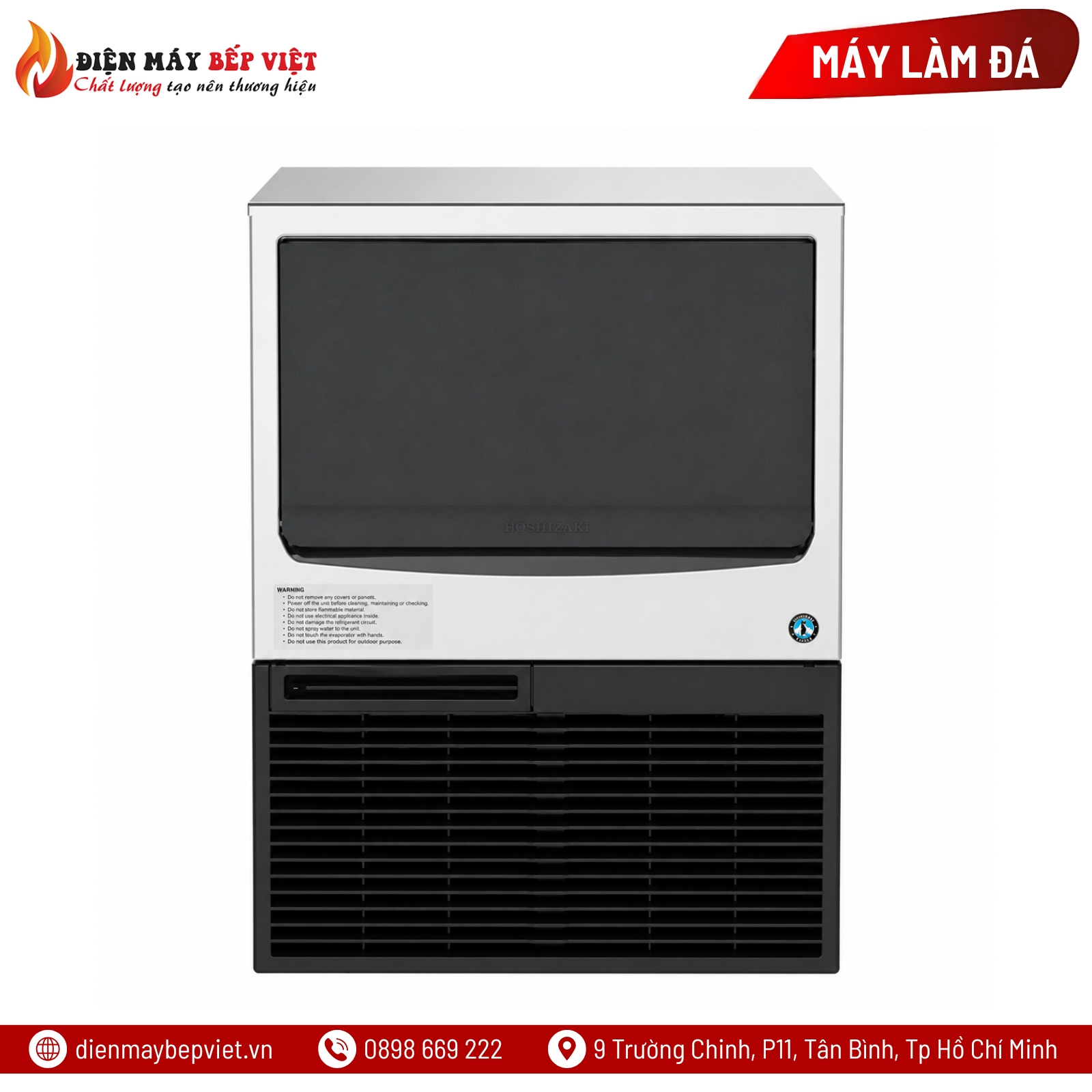 Máy Làm Đá Bán Nguyệt Hoshizaki KM-80B 79Kg/Ngày