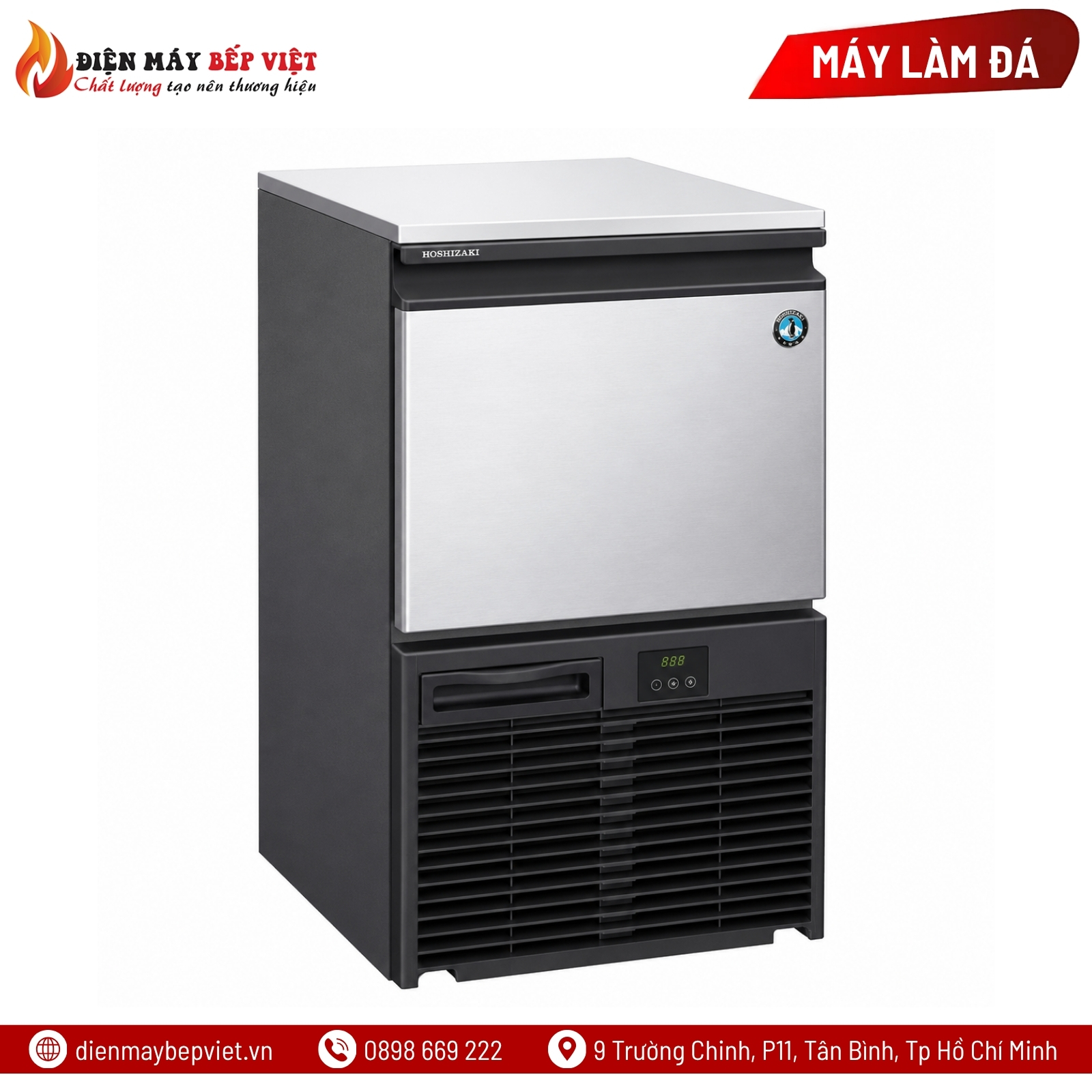 Máy Làm Đá Dạng Bán Nguyệt Hoshizaki KM-40C 40Kg/Ngày