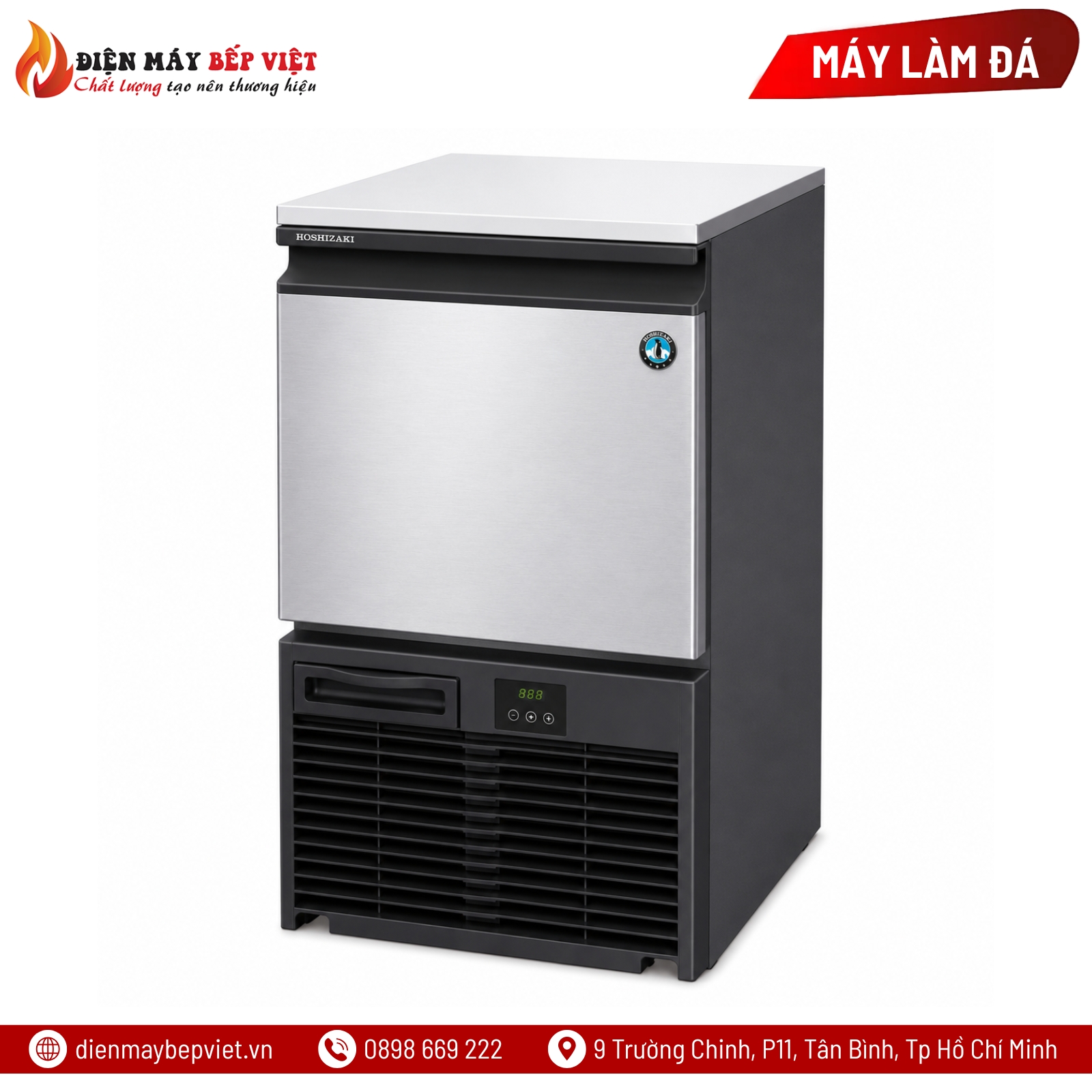 Máy Làm Đá Dạng Bán Nguyệt Hoshizaki KM-40C 40Kg/Ngày
