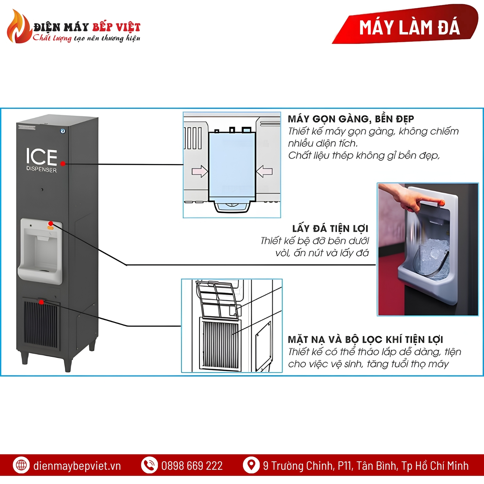 Máy Làm Đá Tự Động Hoshizaki DIM-30DE-2