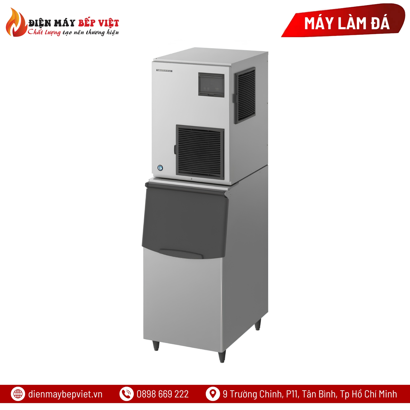 Máy Làm Đá Vảy Hoshizaki FM-480AKE-N-SB 370Kg/Ngày