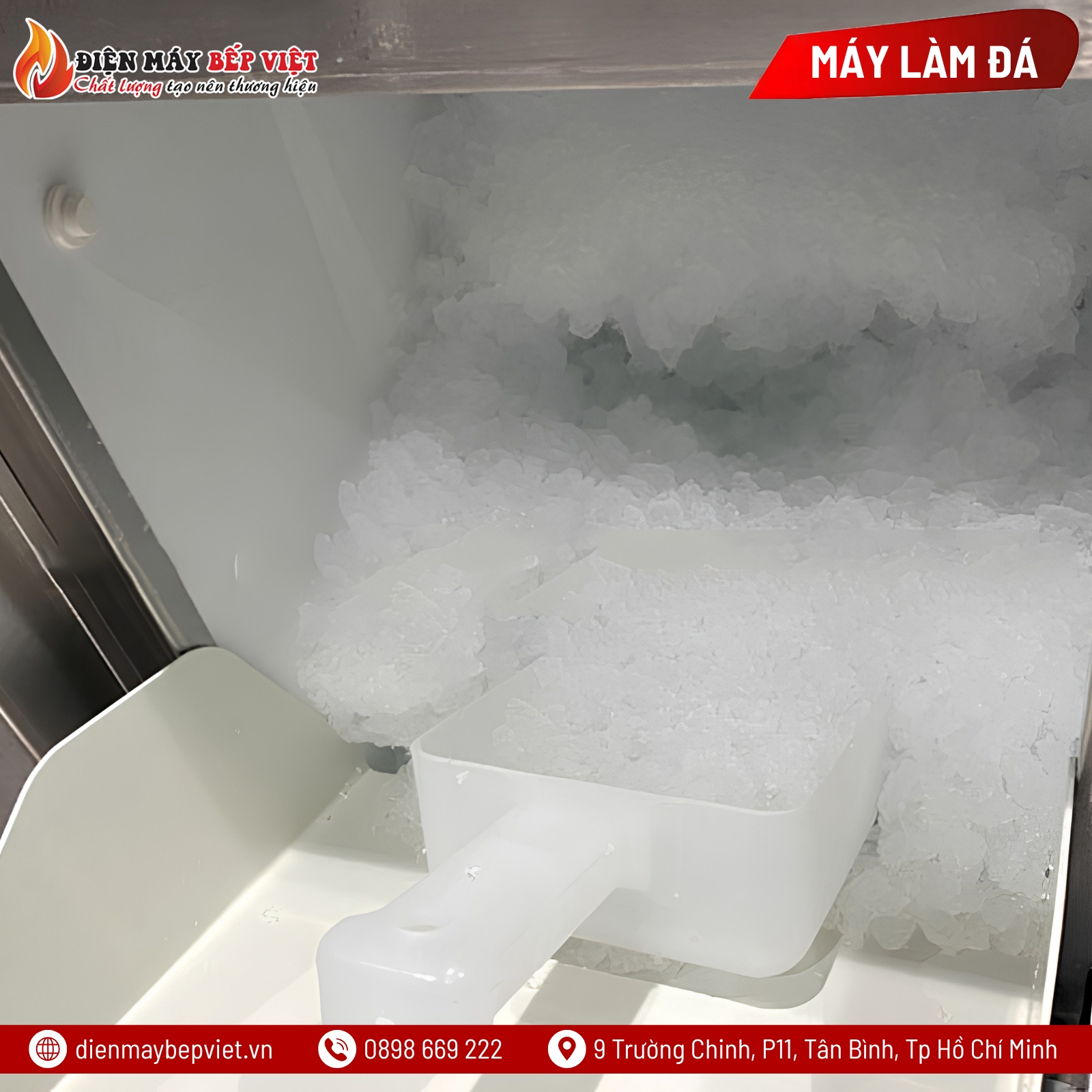 Máy Làm Đá Vảy Hoshizaki FM-480AKE-SB 430Kg/Ngày