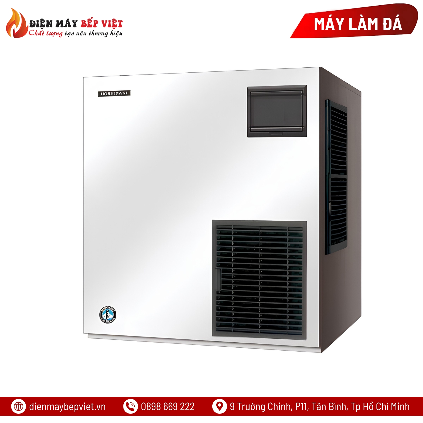 Máy Làm Đá Vảy Hoshizaki FM-750AKE-N-SB 590Kg/Ngày