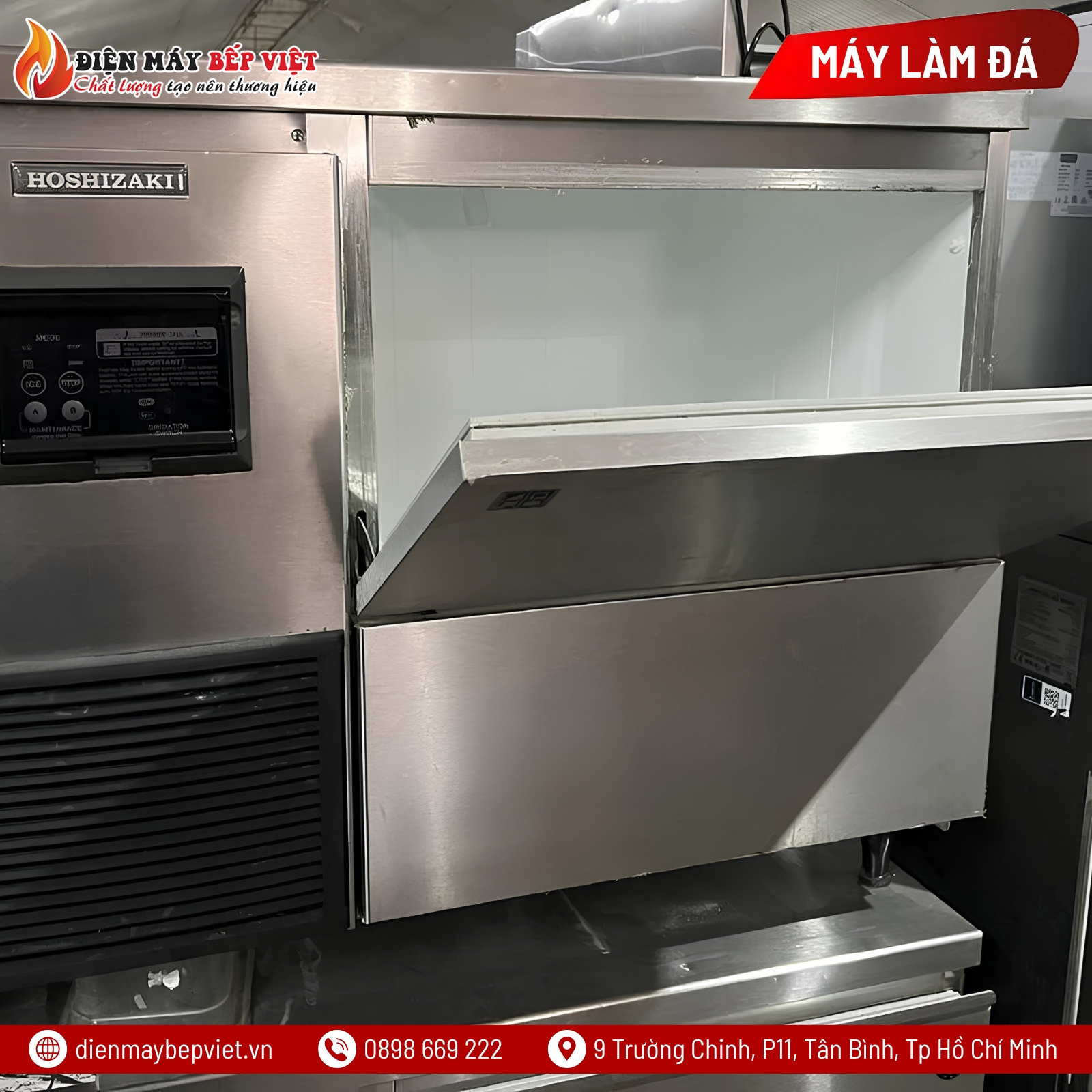 Máy Làm Đá Vẩy Hoshizaki FM-80KE 85Kg/Ngày
